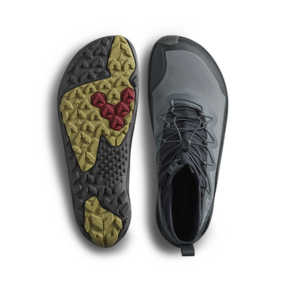 Vivobarefoot Primus Trail Flow Mid II Mens Dark Shadow