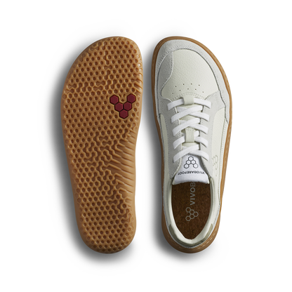 Vivobarefoot Gobi III Sneaker Leather Womens Limestone Dusty Green