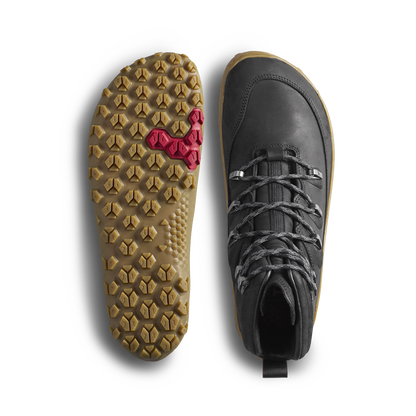 Vivobarefoot Tracker Leather At II Womens Obsidian