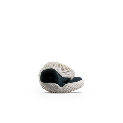 Vivobarefoot Motus Studio Sneaker Leather Womens Obsidian/White