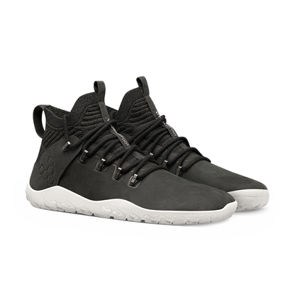 Vivobarefoot Magna FG Womens Obsidian/White