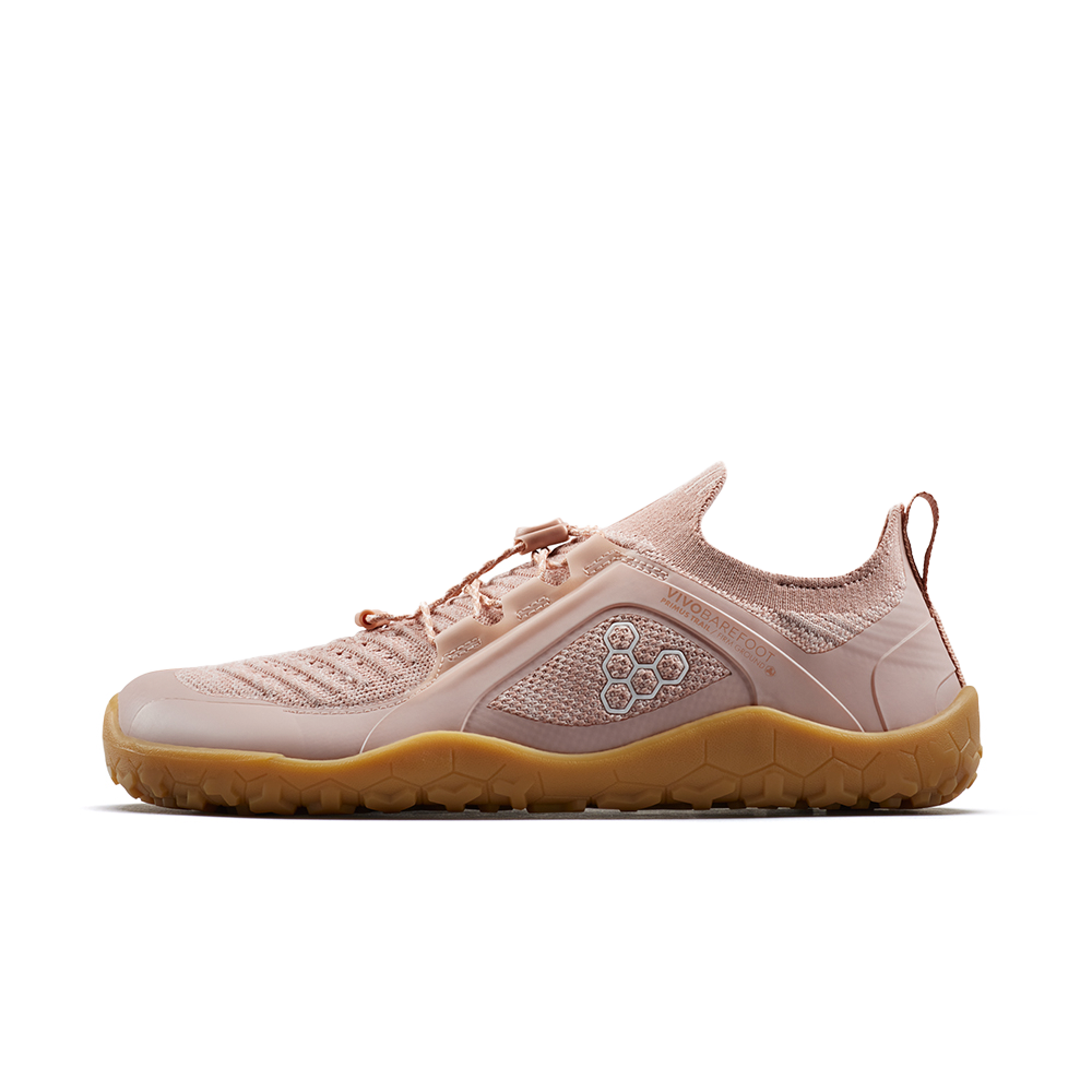 [PRE-ORDER] Vivobarefoot Primus Trail Knit FG Womens Clay (ETA. LATE MARCH)