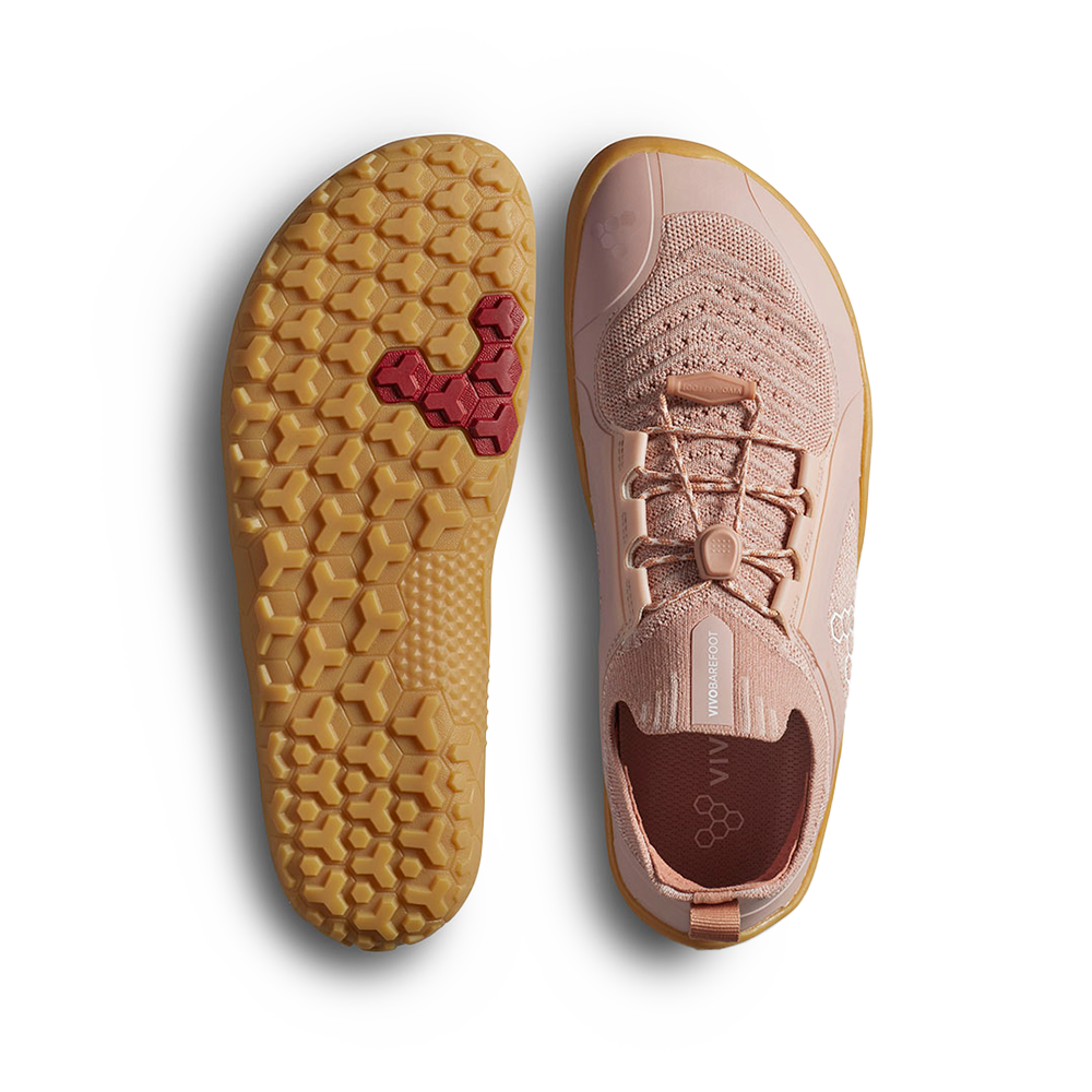 [PRE-ORDER] Vivobarefoot Primus Trail Knit FG Womens Clay (ETA. LATE MARCH)