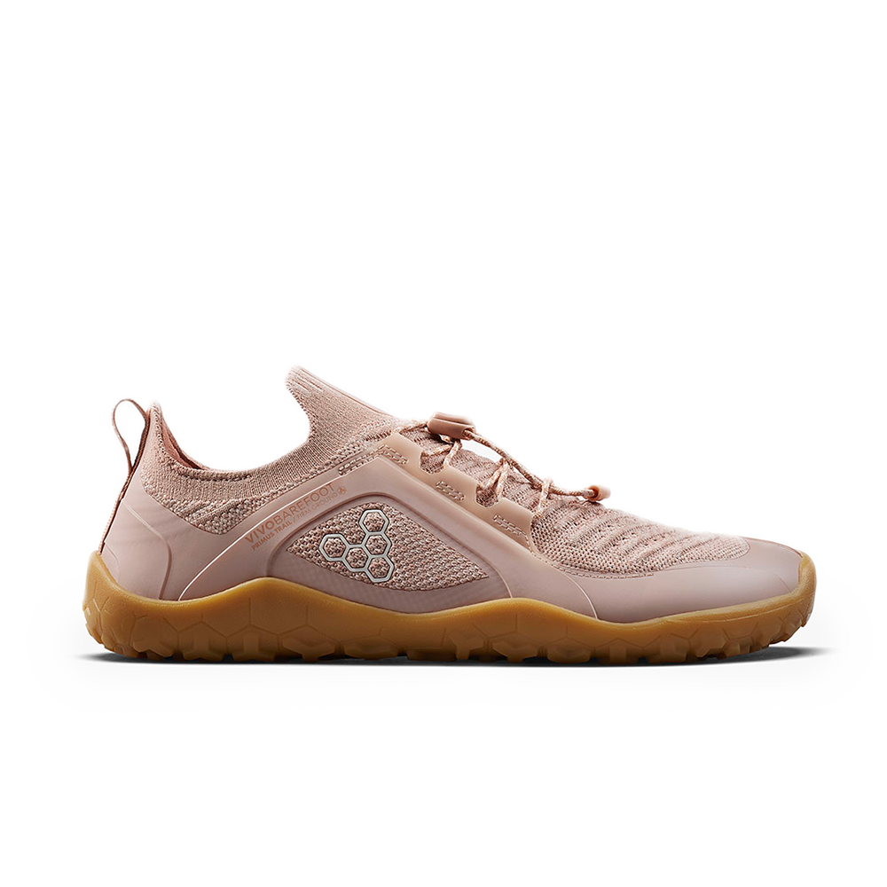 [PRE-ORDER] Vivobarefoot Primus Trail Knit FG Womens Clay (ETA. LATE MARCH)