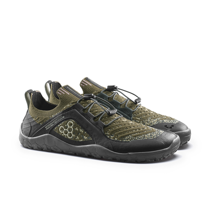 Vivobarefoot Primus Trail Knit FG Womens Dark Olive