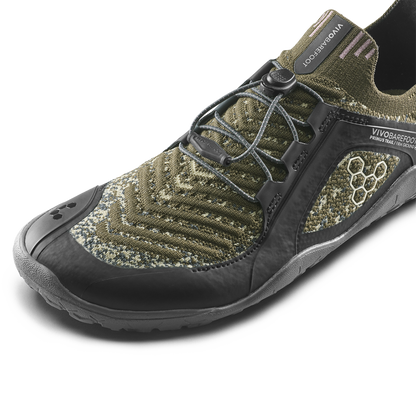 Vivobarefoot Primus Trail Knit FG Womens Dark Olive