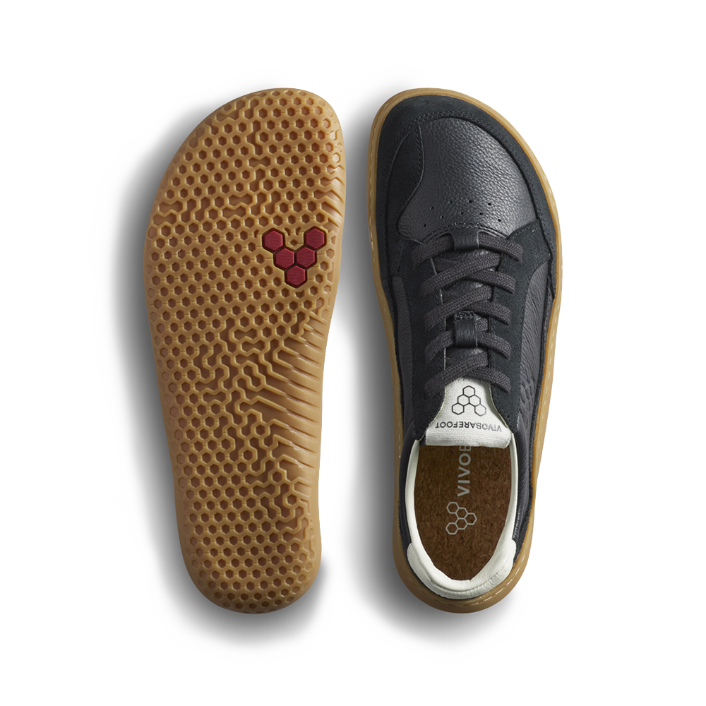 Vivobarefoot Gobi III Sneaker Leather Womens Obsidian