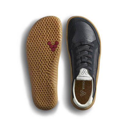 Vivobarefoot Gobi III Sneaker Leather Womens Obsidian