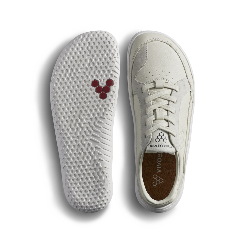 Vivobarefoot Gobi III Sneaker Leather Womens Limestone