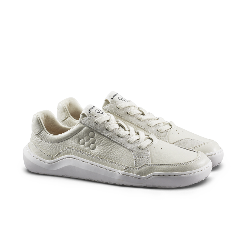 Vivobarefoot Gobi III Sneaker Leather Womens Limestone