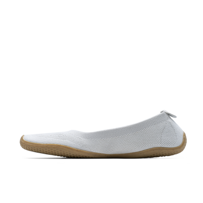 Vivobarefoot Primus Asana Yin Ballerina Knit Womens Limestone
