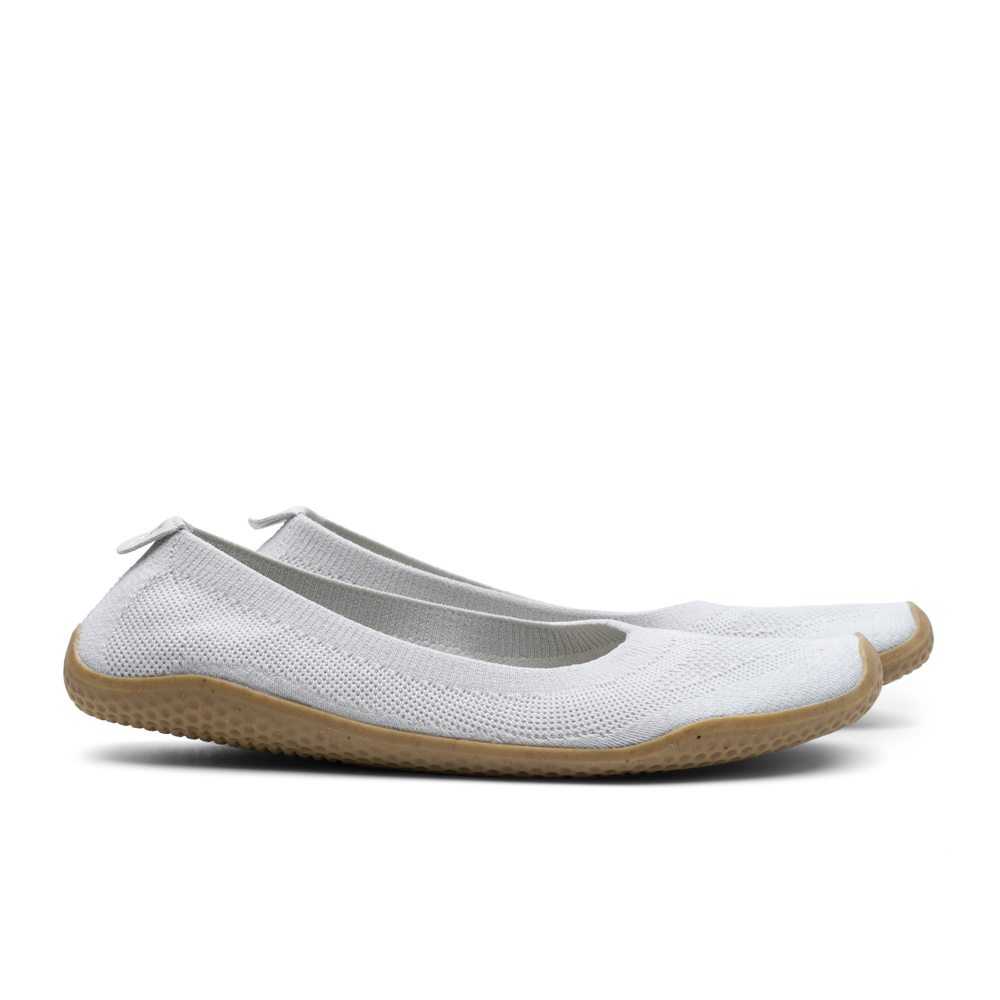 Vivobarefoot Primus Asana Yin Ballerina Knit Womens Limestone