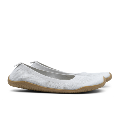 Vivobarefoot Primus Asana Yin Ballerina Knit Womens Limestone