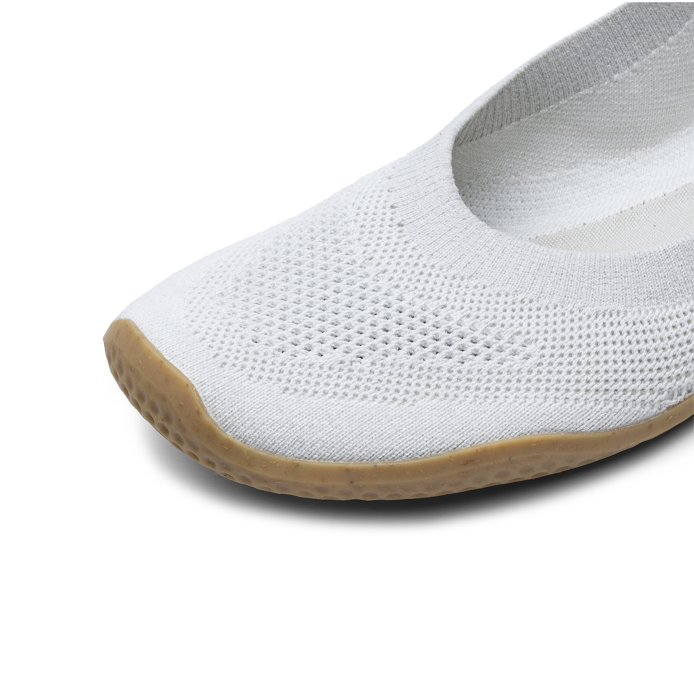 [PRE-ORDER] Vivobarefoot Primus Asana Yin Ballerina Knit Womens Limestone (ETA. EARLY JUNE)