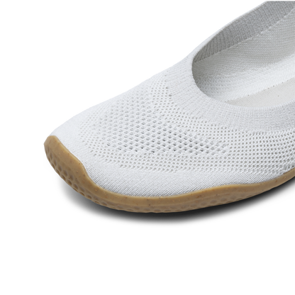 [PRE-ORDER] Vivobarefoot Primus Asana Yin Ballerina Knit Womens Limestone (ETA. EARLY JUNE)