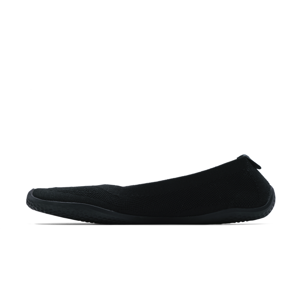 [PRE-ORDER] Vivobarefoot Primus Asana Yin Ballerina Knit Womens Obsidian (ETA. EARLY JUNE)