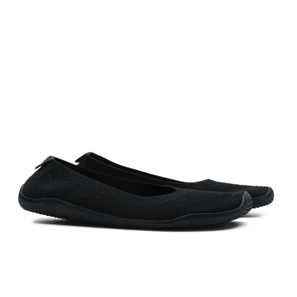 [PRE-ORDER] Vivobarefoot Primus Asana Yin Ballerina Knit Womens Obsidian (ETA. LATE MARCH)