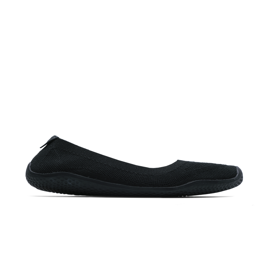 [PRE-ORDER] Vivobarefoot Primus Asana Yin Ballerina Knit Womens Obsidian (ETA. LATE MARCH)