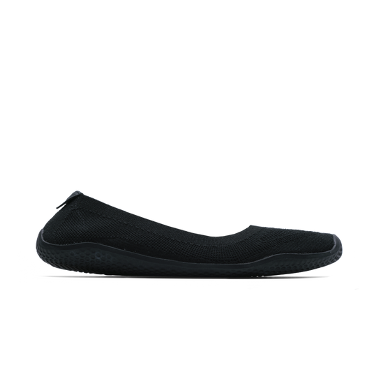 [PRE-ORDER] Vivobarefoot Primus Asana Yin Ballerina Knit Womens Obsidian (ETA. EARLY JUNE)