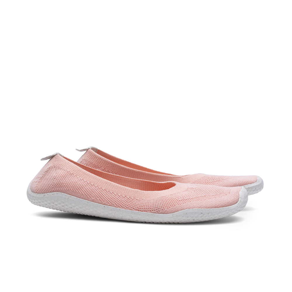 [PRE-ORDER] Vivobarefoot Primus Asana Yin Ballerina Knit Womens Peach Melba (ETA. EARLY JUNE)