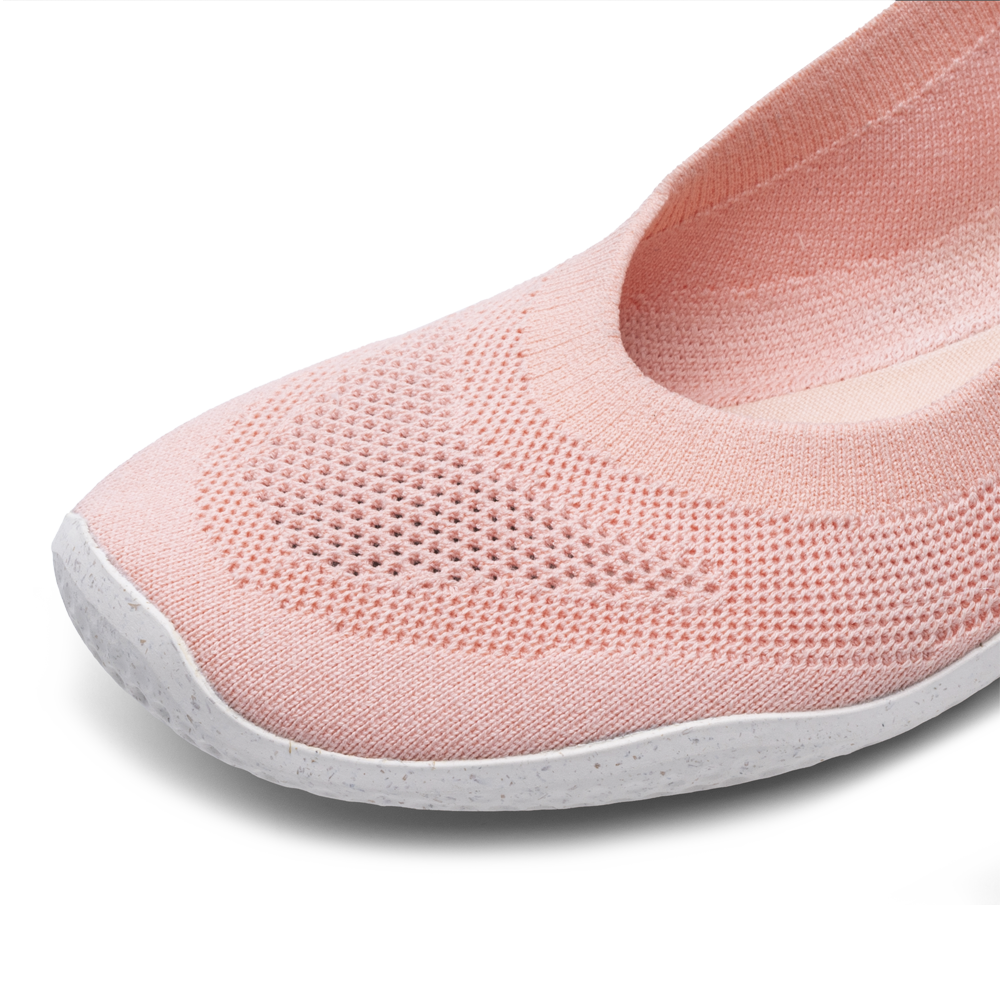 [PRE-ORDER] Vivobarefoot Primus Asana Yin Ballerina Knit Womens Peach Melba (ETA. EARLY JUNE)