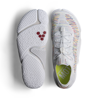 [PRE-ORDER] Vivobarefoot Motus Flex Womens White Space Dye (ETA. LATE MARCH)