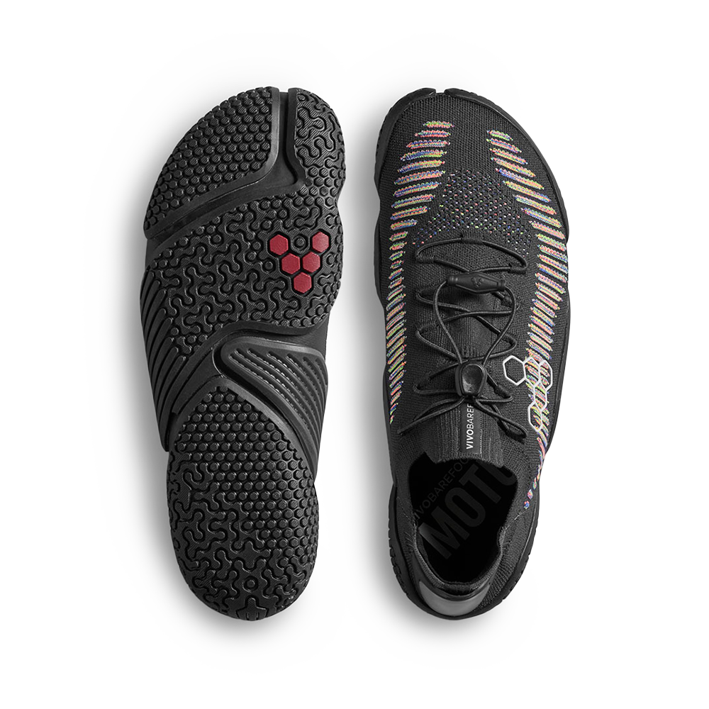 Vivobarefoot Motus Flex Womens Obsidian/Space Dye