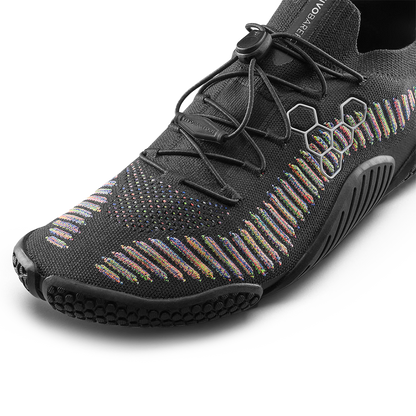 Vivobarefoot Motus Flex Womens Obsidian/Space Dye