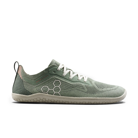 Vivobarefoot Primus Lite Knit Natural Womens Dusty Green