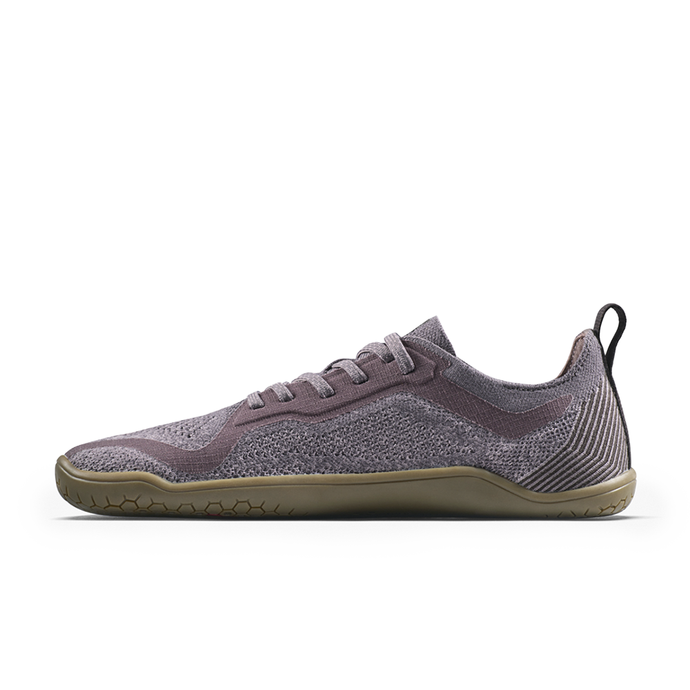 Vivobarefoot Primus Lite Knit Natural Womens Dark Gull Grey
