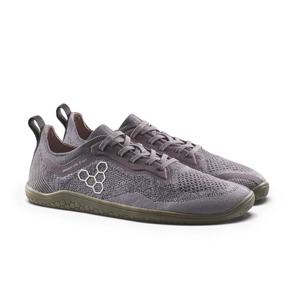 Vivobarefoot Primus Lite Knit Natural Womens Dark Gull Grey