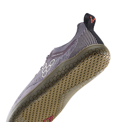 Vivobarefoot Primus Lite Knit Natural Womens Dark Gull Grey