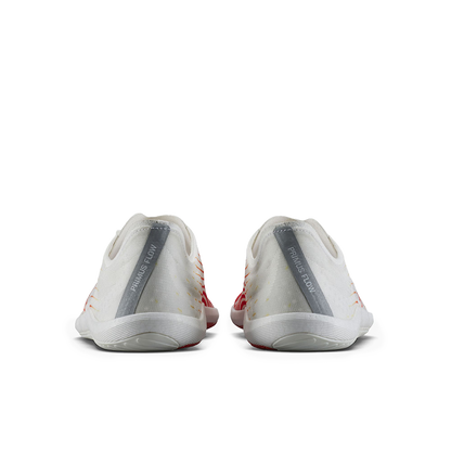 [PRE-ORDER]  Vivobarefoot Primus Flow Womens Bright White/ Neon Orange (ETA. LATE MARCH)