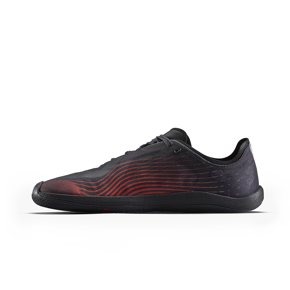 Vivobarefoot Primus Flow Womens Obsidian/Cherry Tomato