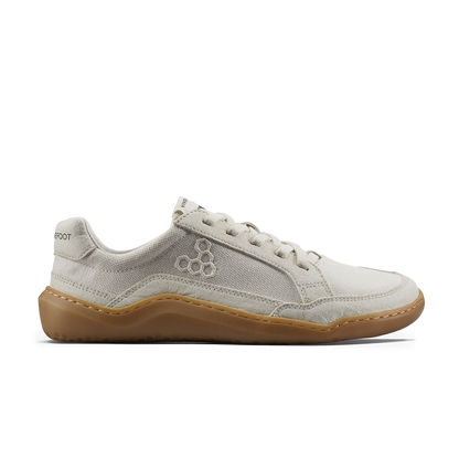 Vivobarefoot Gobi II Sneaker Premium Canvas Womens Natural White