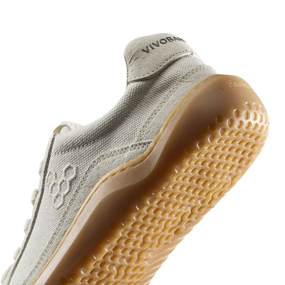 Vivobarefoot Gobi II Sneaker Premium Canvas Womens Natural White