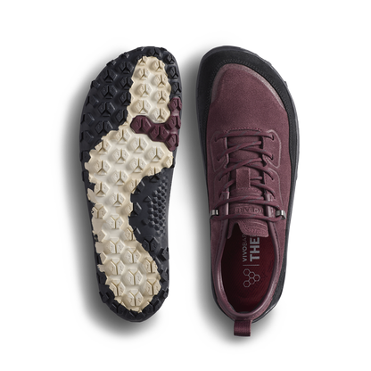Vivobarefoot Tracker Leather AT Low II Suede Womens Fig