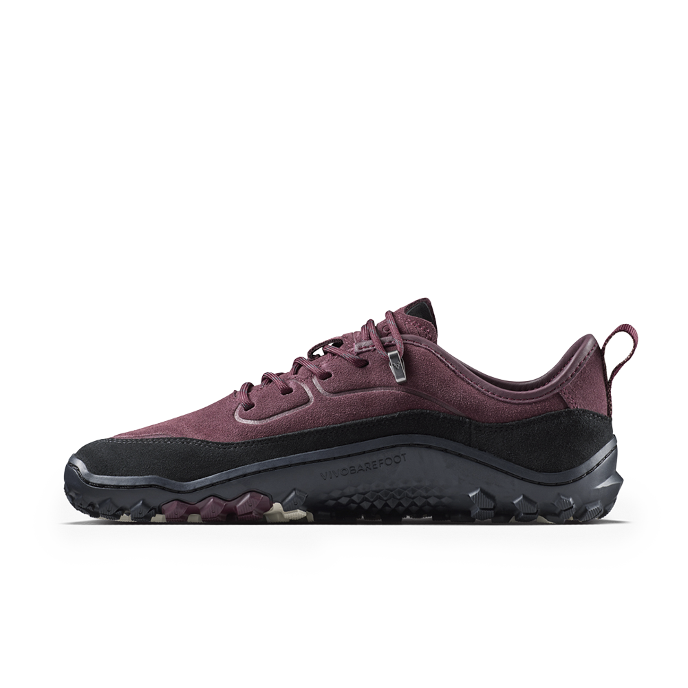 Vivobarefoot Tracker Leather AT Low II Suede Womens Fig