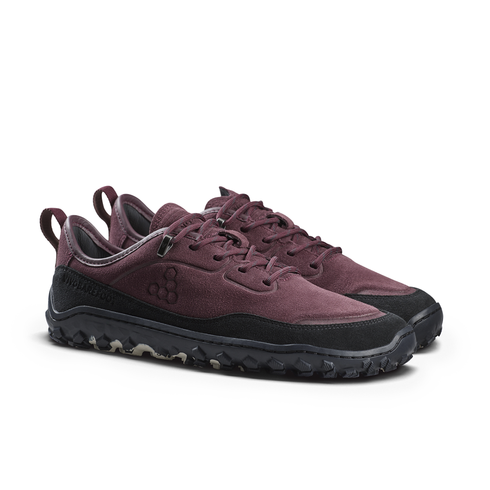 Vivobarefoot Tracker Leather AT Low II Suede Womens Fig