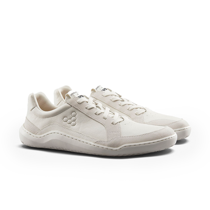 Vivobarefoot Gobi II Sneaker Premium Leather Womens Vaporous Grey