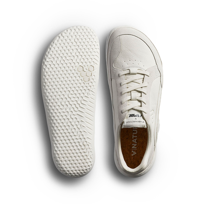 Vivobarefoot Gobi II Sneaker Premium Leather Womens Vaporous Grey