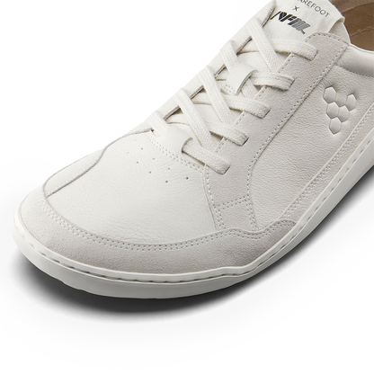 Vivobarefoot Gobi II Sneaker Premium Leather Womens Vaporous Grey