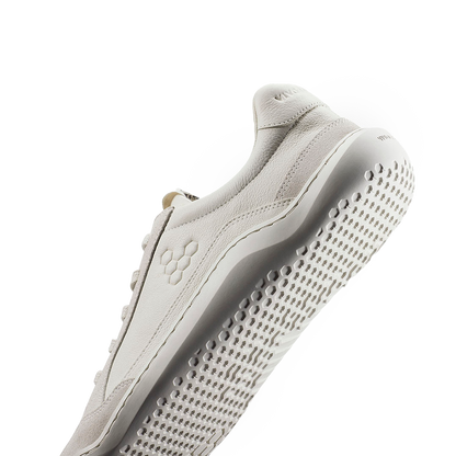 Vivobarefoot Gobi II Sneaker Premium Leather Womens Vaporous Grey