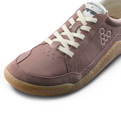 Vivobarefoot Gobi II Sneaker Premium Leather Womens Twilight Mauve