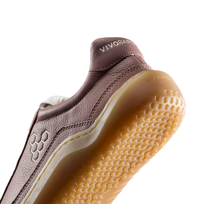 Vivobarefoot Gobi II Sneaker Premium Leather Womens Twilight Mauve