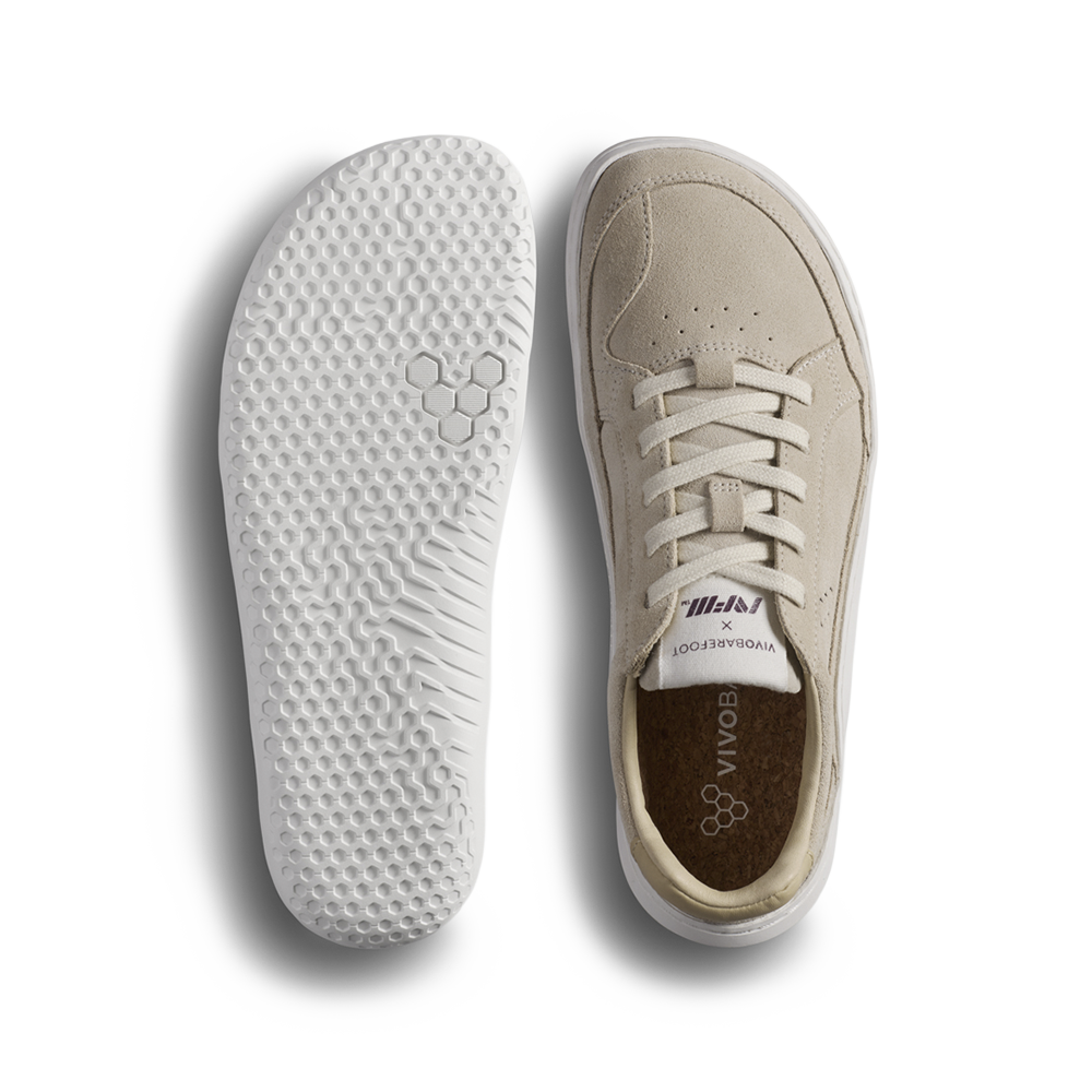 Vivobarefoot Gobi II Sneaker Leather Womens Sand/ Fig