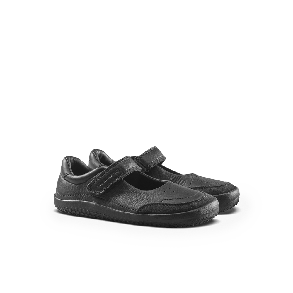 Vivobarefoot Gobi Bar Preschool Obsidian