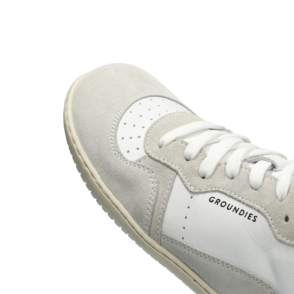 Groundies Nova GO1 Barefoot+ Men White/Off-White