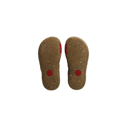 Groundies Lou 2.0 Kids Light Grey/Red