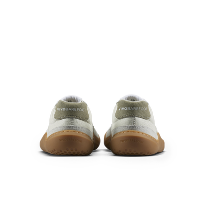 Vivobarefoot Gobi III Sneaker Leather Womens Limestone Dusty Green